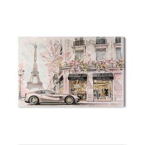 Design District Louis Vuitton Shopping Trip In Paris Wrapped Canvas Wall Decor